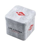 Lee Cooper Men's Watch Analog Grey Dial with Silver Stainless Steel Band, LC08087.360