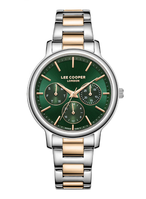 Lee Cooper, Men's, Analog Watch, Silver Dial, LE-LC07946.590