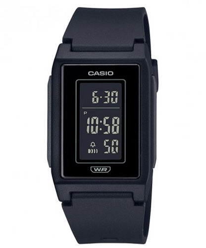Casio, Unisex Watch Digital Display,Black Dial Black Resin Band , LF-10WH-1DF