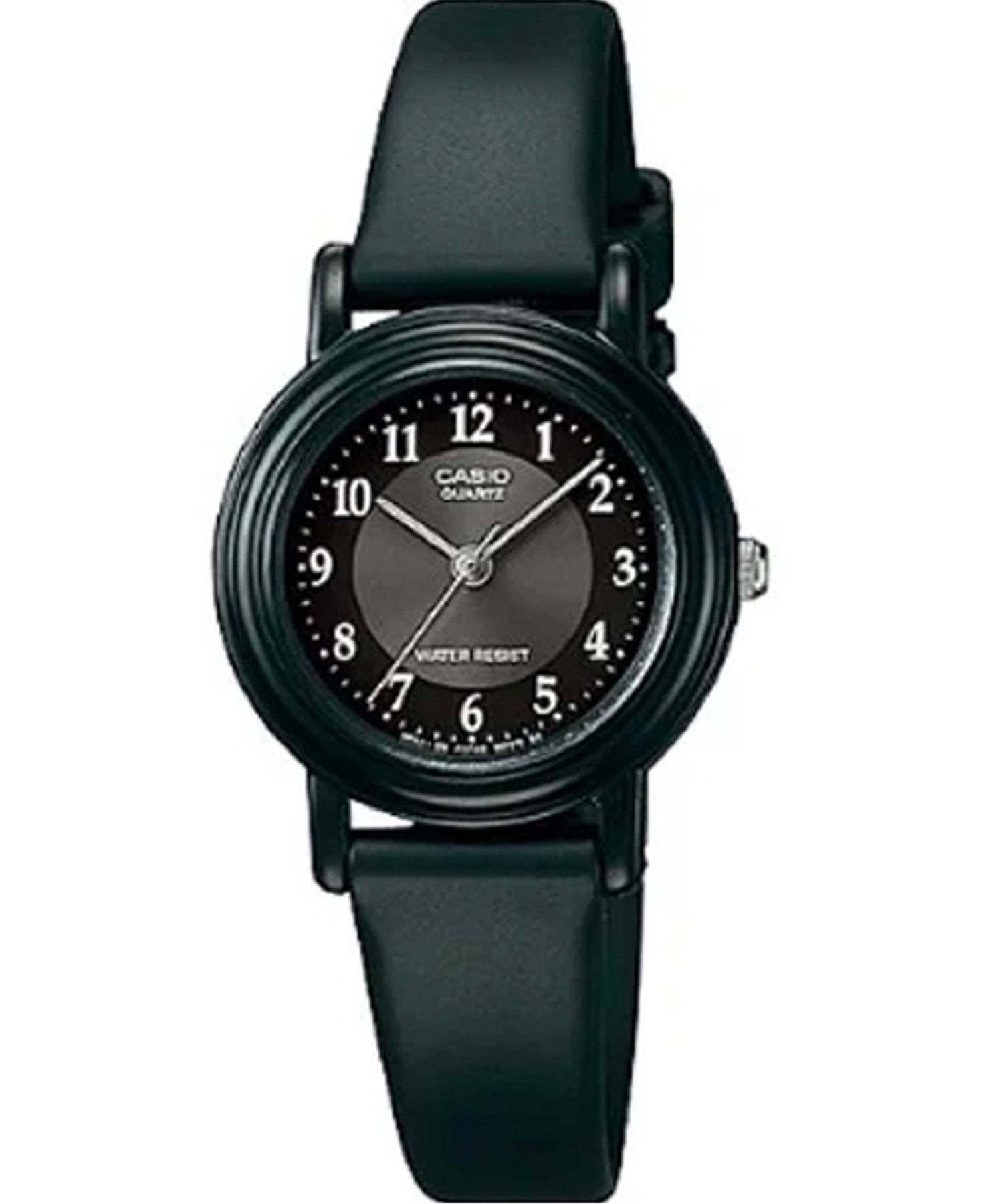 Casio, Women’s Watch Analog, Black Dial Black Resin Band, LQ-139AMV-1LDF