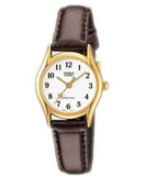 Casio men analog watch, white dial with comfortable strap, model CS-LTP-1094Q-7B4RD, Bahrain