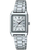 Casio CS-LTP-V007D-7EUDF silver dial watch
