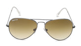 Fastrack Men's Aviator Sunglasses, Brown Lens, UV protected, M165BR18G