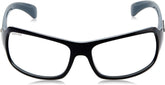 Fastrack Men's Round Sunglasses, Clear Lens, UV protected, P117WH3