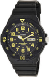 Casio, Men’s Watch Analog, Black Dial Black Resin Band, MRW-200H-9BVDF