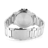 Casio Men's Watch Analog Silver Dial with Silver Stainless Steel Band, MTD-125D-7AVDF