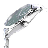 Casio Men's Watch Analog Green White Dial With Stainless Steel Band, MTP-1302DA-3AVDF