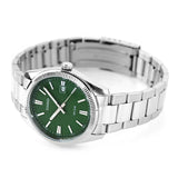 Casio Men's Watch Analog Green White Dial With Stainless Steel Band, MTP-1302DA-3AVDF