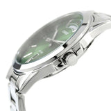 Casio Men's Watch Analog Green Dial With Stainless Steel Band, MTP-1381D-3AVDF