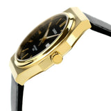 Casio Men's Watch Digital Dial Black Dial with Black Leather Strap, MTP-E735GL-1AVDF