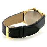 Casio Men's Watch Digital Dial Black Dial with Black Leather Strap, MTP-E735GL-1AVDF