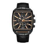 Lee Cooper, Men's, Analog Watch, Black Dial, with Leather Band, LE-LC08180.651