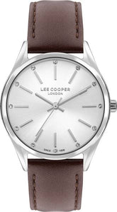 Lee Cooper LE-LC07871.334 silver dial women watch