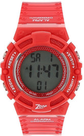 Zoop By Titan Kid's Watch Digital Dial With Red Resin Strap, 4040PP02