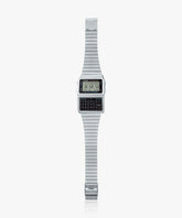 Casio Men's Watch Digital, Black Dial Silver Stainless Steel Strap, DBC-611-1DF