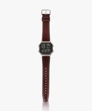 Casio Men's Watch Analog Digital Dial with Brown Leather Strap, AE-1200WHL-5AVDF