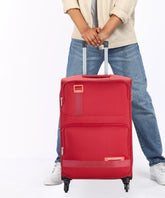 VIP Domina 69cm Soft Trolley Red + Free 52cm Duffle Bag, DOMINA69RD+DF