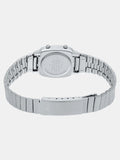 Casio Women's Watch Digital, Black Dial Silver Stainless Steel Band, LA670WD-1DF
