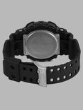G-Shock Men's Watch Digital & Analog Combo, Black Dial Black Resin Band, GA-100-1A1DR