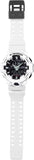 G-Shock Analog & Digital, Black Dial White Resin Band Watch for Men, GA-700-7ADR