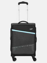 Skybags 55cm, Soft Case Trolley, Black, GENESIS55BLK Soft shell luggage