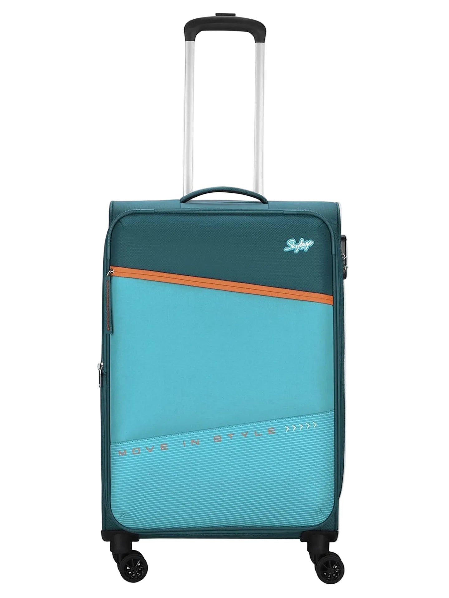 Skybags 69cm, Soft Case Trolley, Teal, GENESIS69TL Soft shell luggage