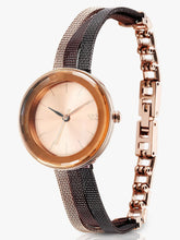 Titan Raga Delight Women's Watch Rose Gold Dial With Rose Gold Stainless Steel Band, 95153KM01