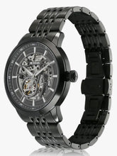 Titan Phoenix Skeletal Men's Automatic Watch Black Dial With Black Tone Stainless Steel Band, 90223NM01