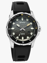 Titan Zero Hour 10067KP01 Black dial Black FKM rubber strap men's diver watch