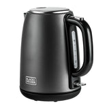 Black+Decker 1.7 liters 2200W Stainless Steel Cordless Kettle, SSJC175
