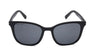 Fastrack Men's Square Sunglasses, Black Lens, UV protected, P418BK3