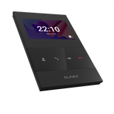 Slinex 4" Indoor Monitor With Memory, Black, SQ-04M-B