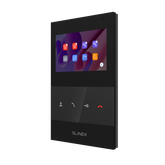 Slinex 4" Indoor Monitor With Memory, Black, SQ-04M-B