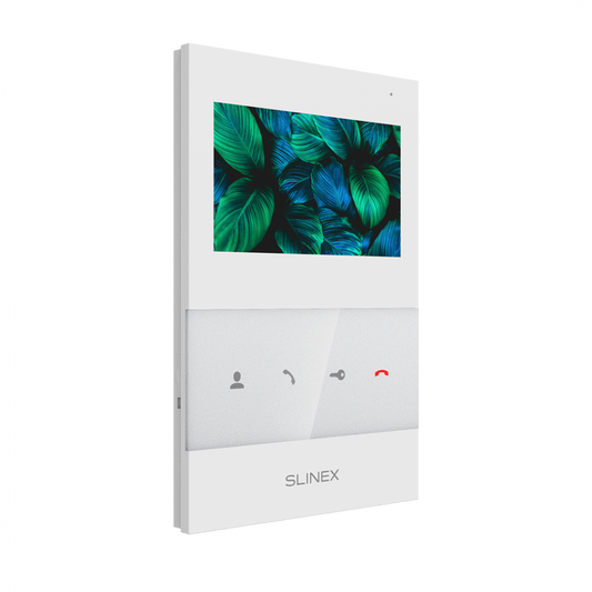 Slinex SQ-04M-W 4Inch Indoor Monitor with Memory – White Video Door Phone