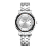 Lee Cooper, Men's, Analog Watch, Silver Dial, with Stainless Steel Band, LE-LC08164.330