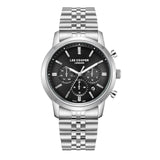 Lee Cooper, Men's, Analog Watch, Black Dial, with Stainless Steel Band, LE-LC08187.350