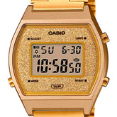 Casio Unisex watch, Gold Dial Gold Stainless Steel Strap, B640WGG-9DF