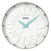 Casio, Wall Clock, Analog White Dial, IQ-64-2DF