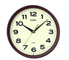 Casio, Wall Clock, Analog Cream Dial, IQ-151-5DF