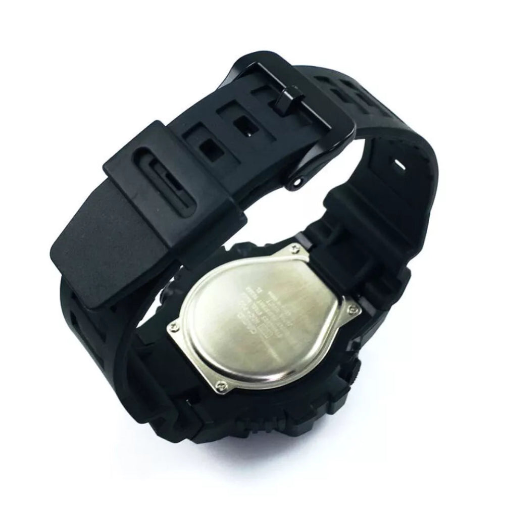 Casio, Men's Watch Analog-Digital Combo, Black Dial Black Resin Band, HDC-700-1AVDF product image