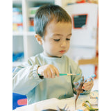 Milk It Baby Water Proof Sleeved Bib, Seafoam Green, MI-SBSG005