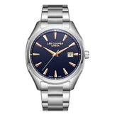 Lee Cooper, Men's, Analog Watch, Blue Dial, with Stainless Steel Band, LE-LC08007.390