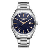 Lee Cooper, Men's, Analog Watch, Blue Dial, with Stainless Steel Band, LE-LC08007.390