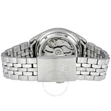Seiko Men's Mechanical Watch,  Automatic 21 Jewels Grey Dial Silver Stainless Band, SNKL19J