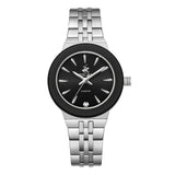 Beverly Hills Polo Club Women's Watch Analog Black Dial with Stainless Steel Band, BP3689X.350