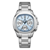 Beverly Hills Polo Club Men's Watch Analog Blue Dial with Silver Stainless Steel Band, BP3212X.300