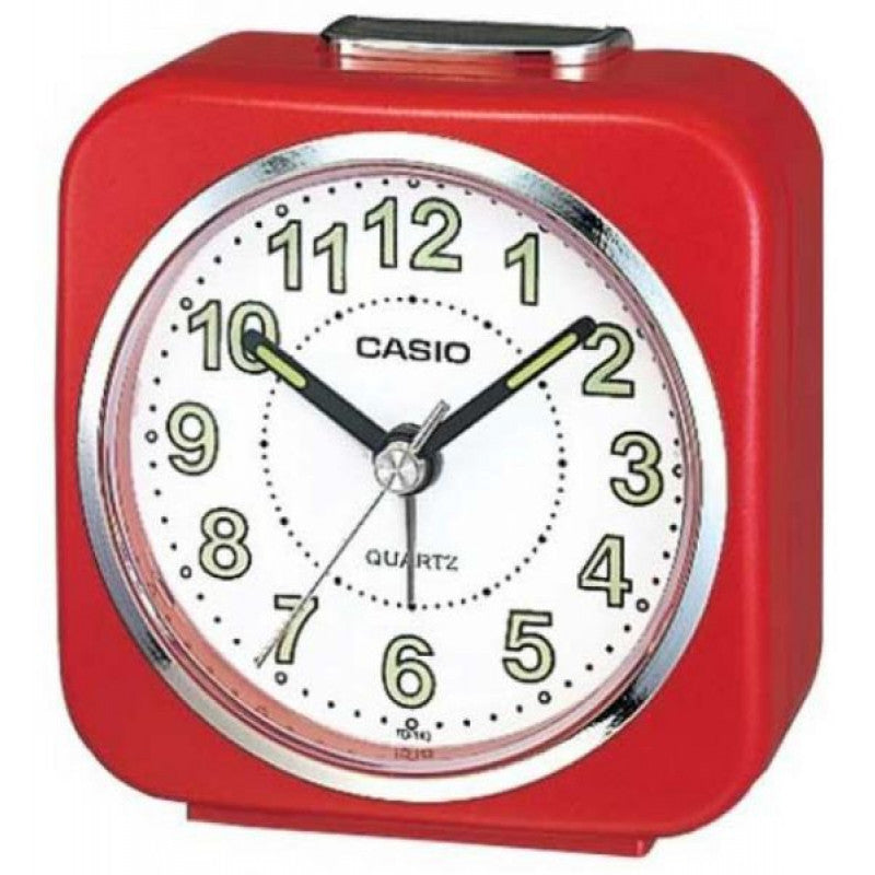 Casio, Beep Sound Alarm Clock Analog Red, TQ-143S-4DF