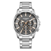 Lee Cooper, Men's, Analog Watch, Silver Dial, with Stainless Steel Band, LE-LC08149.360