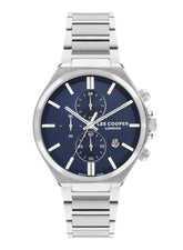 Lee Cooper, Men's, Analog Watch, Blue Dial, LE-LC07835.390