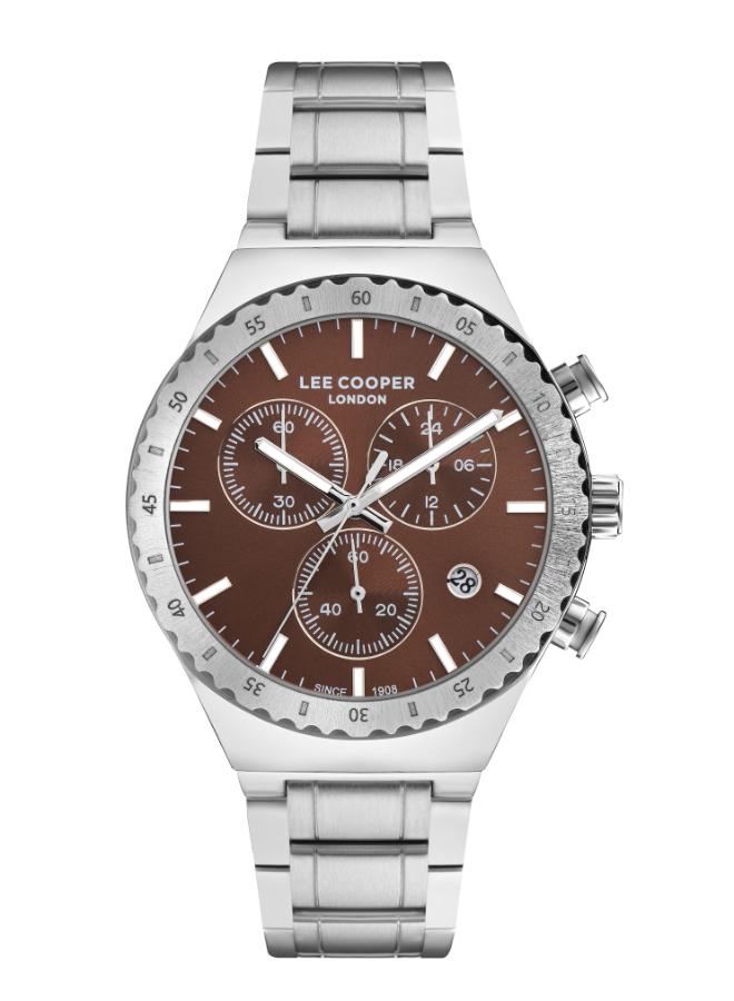 Lee Cooper, Men's, Analog Watch, Silver Dial, LE-LC07853.340